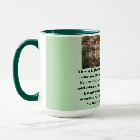 Stille Courage Inspiration Tasse (Links)