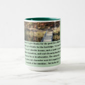 Stille Courage Inspiration Tasse (Zentrum)