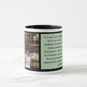 Stille Courage Inspiration Verse Tasse (Zentrum)