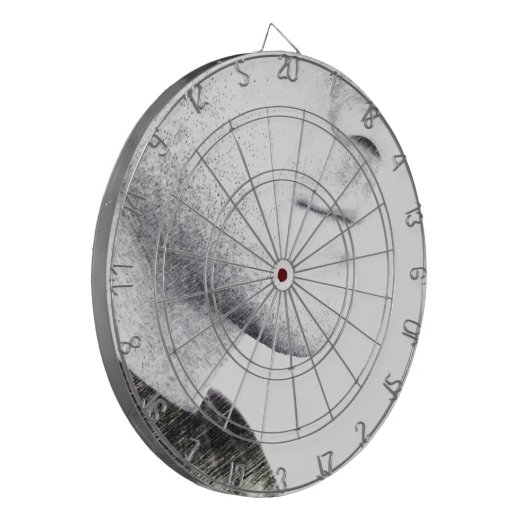 Stille Dartscheibe (Vorderseite Links)