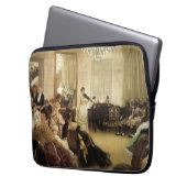 Stille, das Konzert durch James Tissot-schöne Laptopschutzhülle (Vorderseite Links)