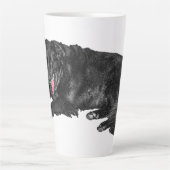 Stille der Stille für den grünen Morgen Milchtasse (Vorderseite)