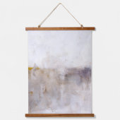 Stille der Stunden Wandteppich Mit Holzrahmen (Vorderseite)