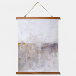 Stille der Stunden Wandteppich Mit Holzrahmen