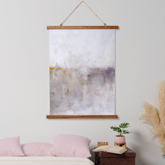 Stille der Stunden Wandteppich Mit Holzrahmen (Schlafzimmer)