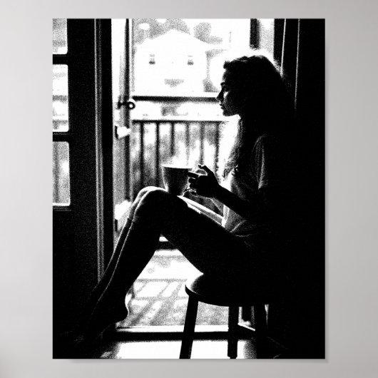 Stille des Morgens Poster (Vorne)