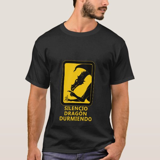 Stille Drache durmiendo. T-Shirt (Vorderseite)