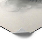 Stille Elegance Abstrakt Poster (Ecke)