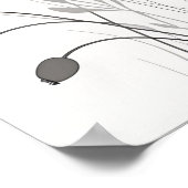 Stille Elegance Poster (Ecke)