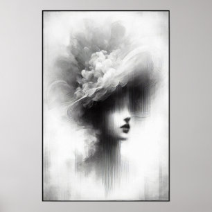 Stille Eleganz Abstract Poster
