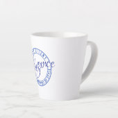 Stille Eleganz, feiner Stil Milchtasse (Rechte Ecke)