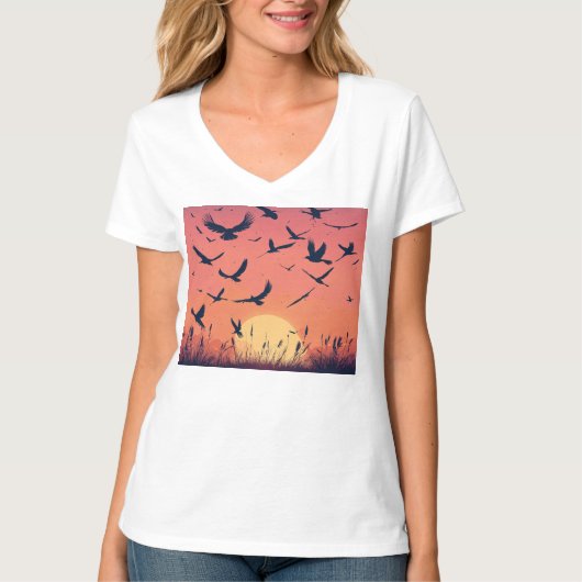 Stille Erhebung T-Shirt (Vorderseite)