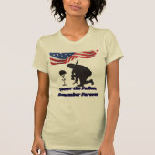 Stille Felder der Ehre Creme T-Shirt (Vorderseite)