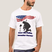 Stille Felder der Ehre T-Shirt (Vorderseite)