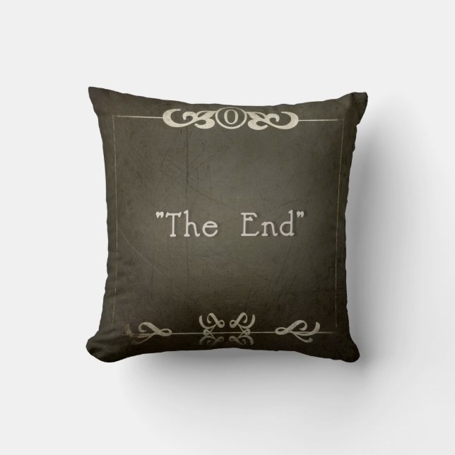 STILLE FILME PILLOW "das Ende " Kissen (Vorderseite)