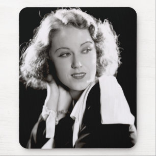 Stille Filmstar-Fay Wray-Mausunterlage Mousepad