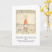 Stille finden karte (Gelbe Blume)