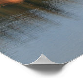 Stille Flüge Poster (Ecke)