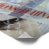 Stille Frauen Vintage Kunst Poster (Ecke)