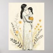 Stille Freude in ihren Armen Poster (Vorne)