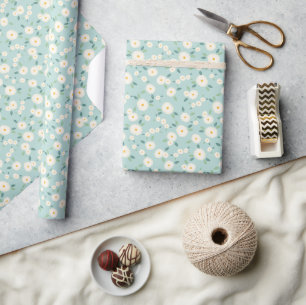 Stille Frühlingsfrische Geschenkpapier