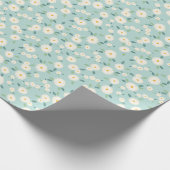 Stille Frühlingsfrische Geschenkpapier (Ecke)