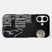 "Stille Gazes of the Night Dark Night iPhone Case (Rückseite (Horizontal))