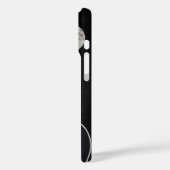 "Stille Gazes of the Night Dark Night iPhone Case (Rückseite / Links)