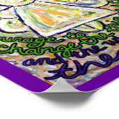 Stille Gebet Angel Malerei Art Poster (Klein) (Ecke)