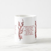 Stille Gebet Blütenbaum Inspiration Kaffeetasse (Mittel)