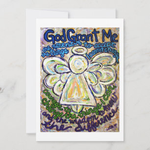 Stille Gebet Engel Art Einladung oder Einladung