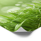 Stille Gebet - Frühling. Poster (Ecke)