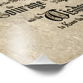 Stille Gebet: Kalligraphie, Antike, Erholung Fotodruck (Ecke)