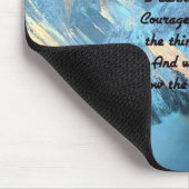 Stille Gebet mit Panoramablick Mount Everest Mousepad (Ecke)