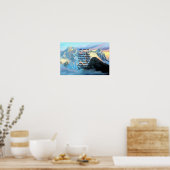 Stille Gebet mit Panoramablick Mount Everest Poster (Küche)