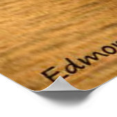 Stille Gebet mit Tauben Poster (Ecke)