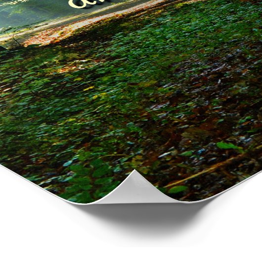 Stille Gebet. Poster (Ecke)