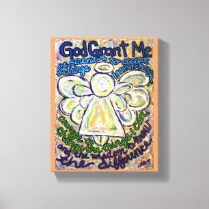 Stille Gebete Angel Malerei Art Print (klein) Leinwanddruck