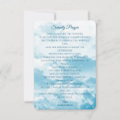 Stille Gebete, Courage & Weisheitskarte Dankeskarte (Vorderseite)