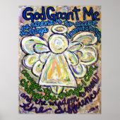 Stille Gebete Engel Malerei Poster Kunst Prinz (Vorne)