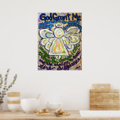 Stille Gebete Engel Malerei Poster Kunst Prinz (Küche)