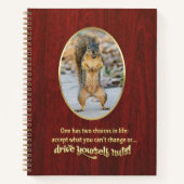 Stille Gebete in einem Nutshell Spiral Notebook Notizblock (Vorderseite)