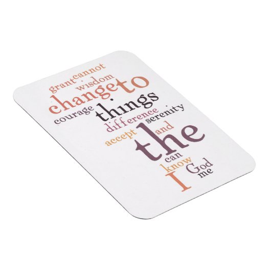 Stille Gebete Kunst Magnet (Rechte Seite)