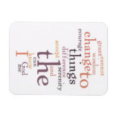 Stille Gebete Kunst Magnet (Horizontal)