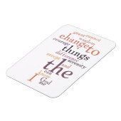 Stille Gebete Kunst Magnet (Linke Seite)