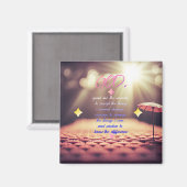 Stille Gebete mit Inspirierend Christlicher Kunst Magnet (Vorderseite/Rückseite)