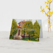 Stille Gebetskarte in Orange Green Yellow Blue Karte (Gelbe Blume)