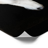 Stille Gebetspender für Pferde und Menschen Poster (Ecke)