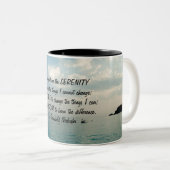 Stille Gebetszeit Seascape Tasse (VorderseiteRechts)