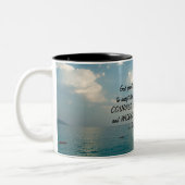 Stille Gebetszeit Seascape Tasse (Links)